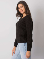 Vlnený sveter, čierny 2 | Ženy | benatki.com