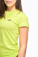 Bavlnené tričko s potlačou, zelenoneónové 1 | Ženy | benatki.com