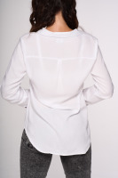 Bavlnená košeľa s dlhým rukávom biela 2 | Ženy | benatki.com