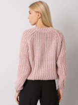 Vlnený sveter, svetloružový 3 | Ženy | benatki.com
