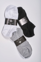 2 páry naťahovacích ponožiek, biele 1 | Ponožky | benatki.com