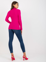 Rolákový sveter, fuchsia ružový 3 | Svetre | benatki.com