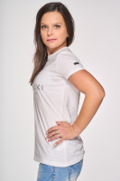 Bavlnené tričko s potlačou, biele 1 | Ženy | benatki.com